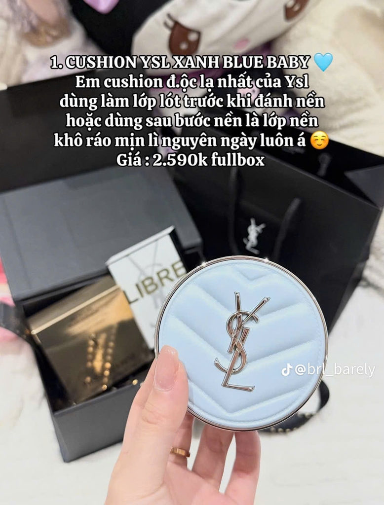 Cushion Phấn Phủ YSL All Hours Blur 14g - Fullbox Hàng Duty