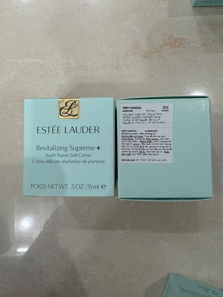 Kem Dưỡng Chống Lão Hóa Estee Lauder Revitalizing Supreme+ Youth Power Soft Creme - 15ml Fullbox - Công Ty