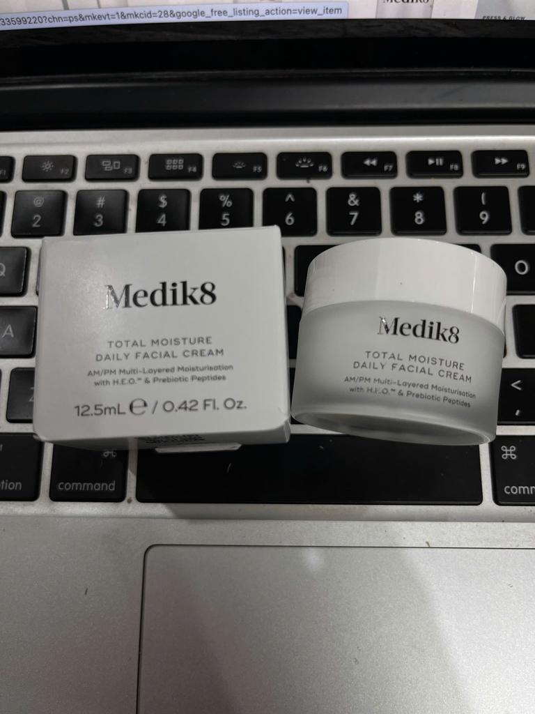 Kem Dưỡng Cấp Ẩm Medik8 Total Moisture Daily Facial Cream 12.5ml - Fullbox Hàng US