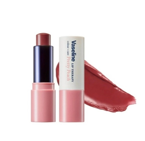 Son Dưỡng Môi Có Màu Vaseline Colour +Care Kissing - Tách set nobox 4.2g