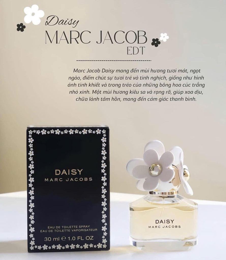 Nước hoa Marc Jacobs Daisy EDT - 30ml fullbox