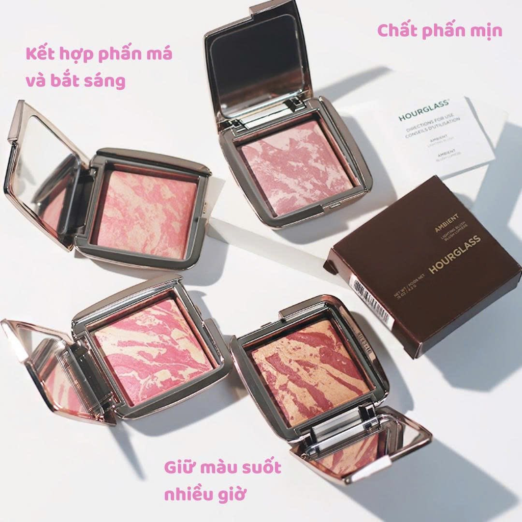 Phấn má Hourglass Mini Ambient Lighting Blush 1.3g Fullbox - Order US