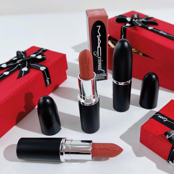 Son MAC Ximal Sleek Satin Lipstick 3.5g Fullbox - 826 Brick-O-La - Order US