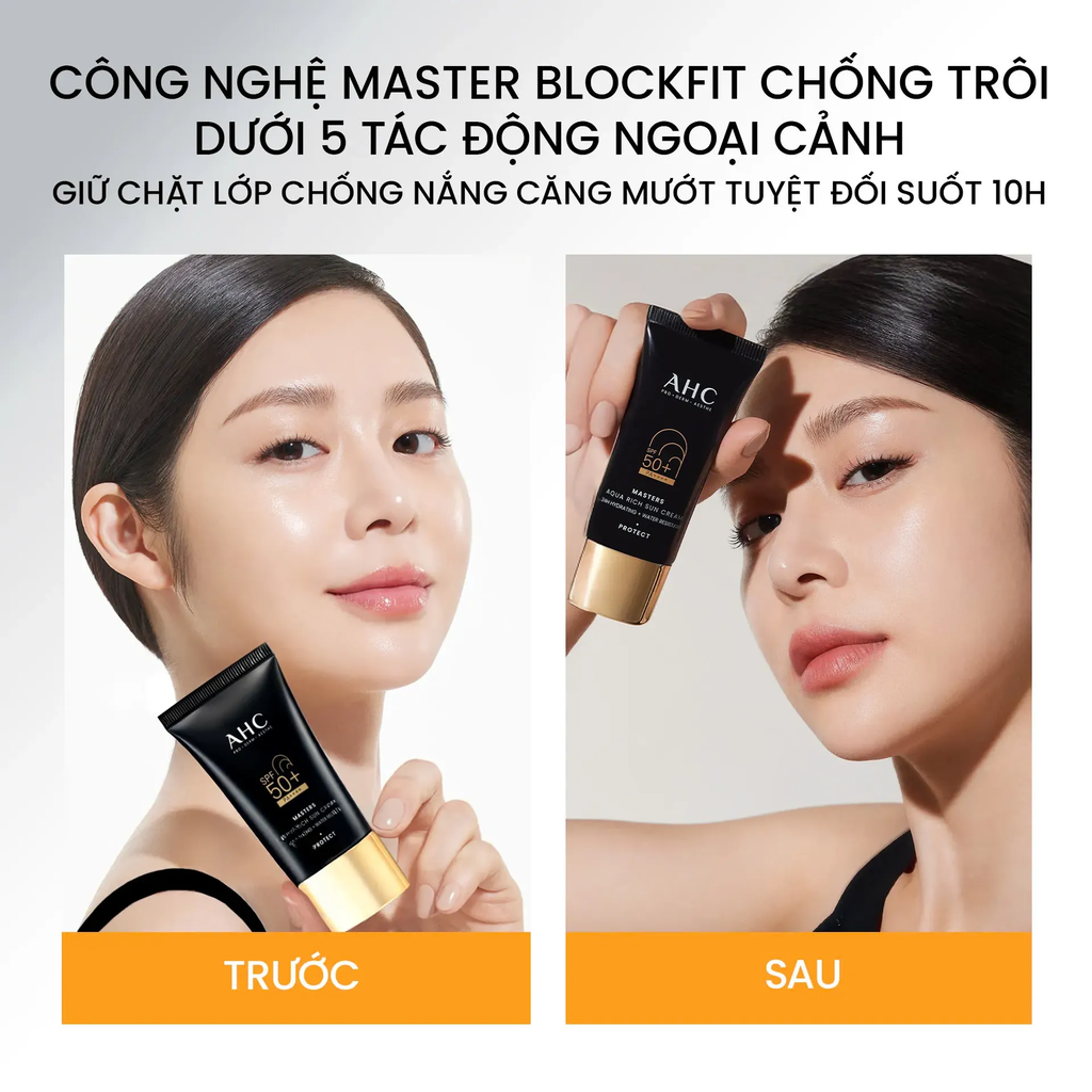 Kem chống nắng AHC 30ml - Tách set Nobox