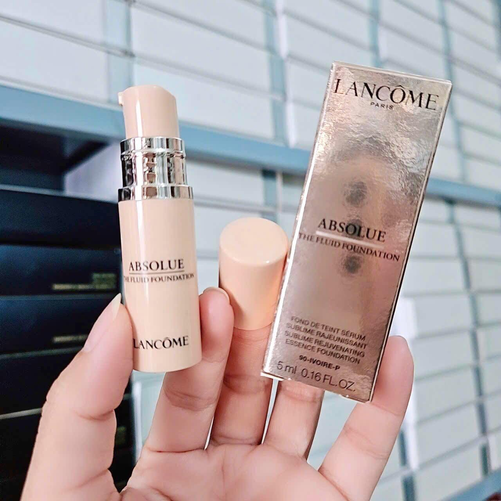 [Xả 06/2027] Kem nền dưỡng da Lancome Absolue the fluid foundation 90-Ivoire-P - 5ml Fullbox CTY