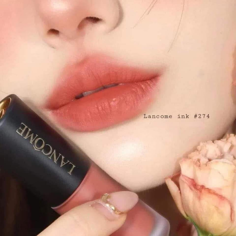 Son Kem Lì Lancome L'absolu Rouge Drama Ink Fullbox 6ml - Order US