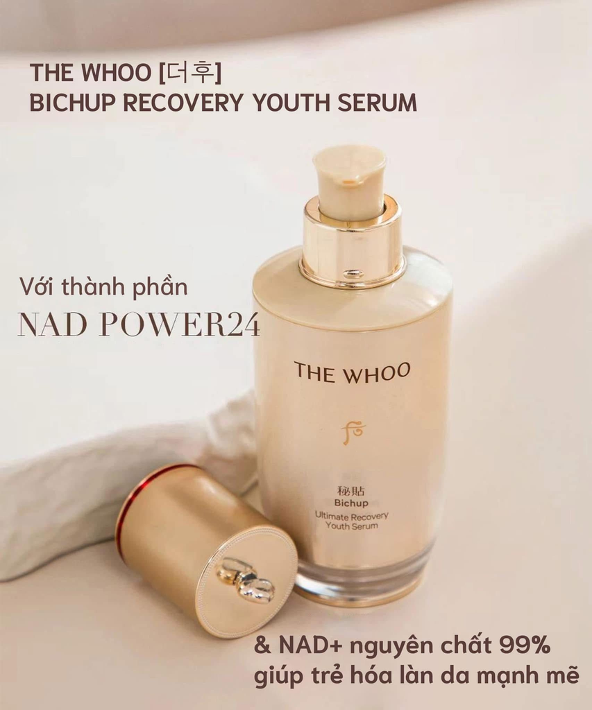 Serum Chống Lão Hoá Whoo Bichup Ultimate Recovery 50ml - Nobox