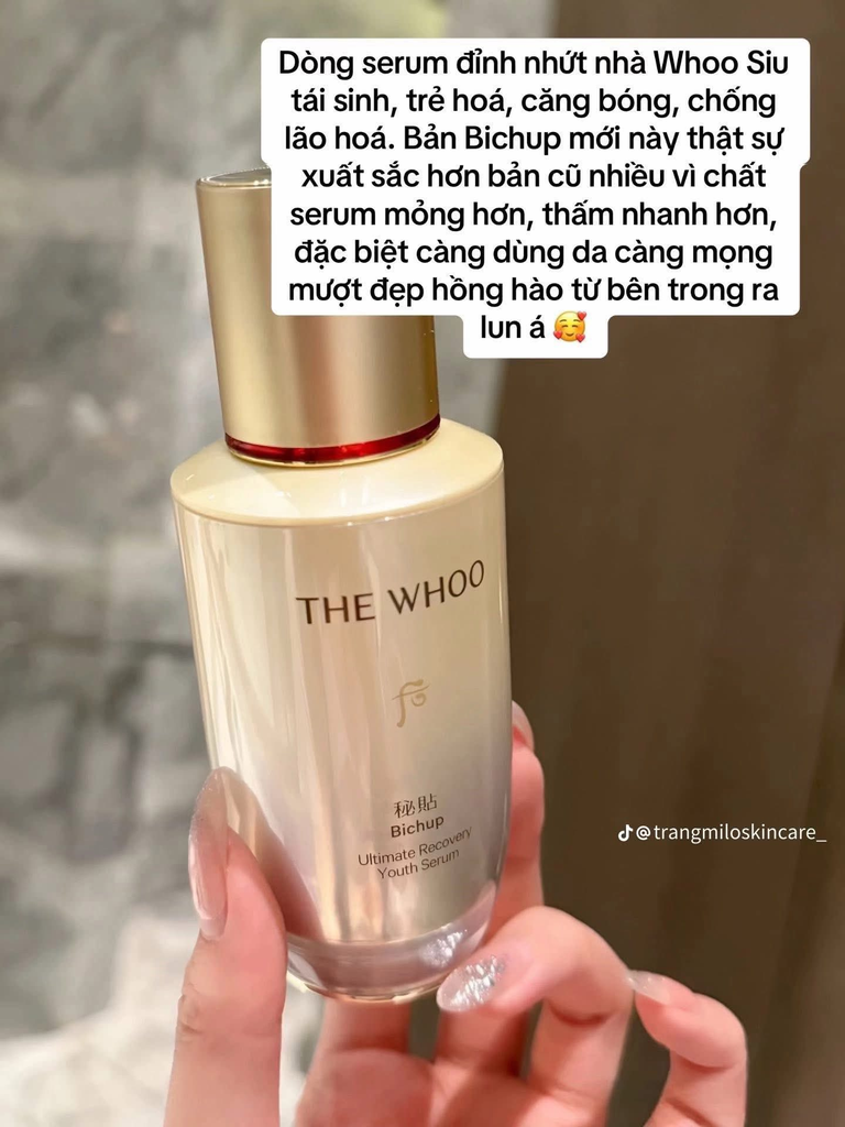 Serum Chống Lão Hoá Whoo Bichup Ultimate Recovery 50ml - Nobox