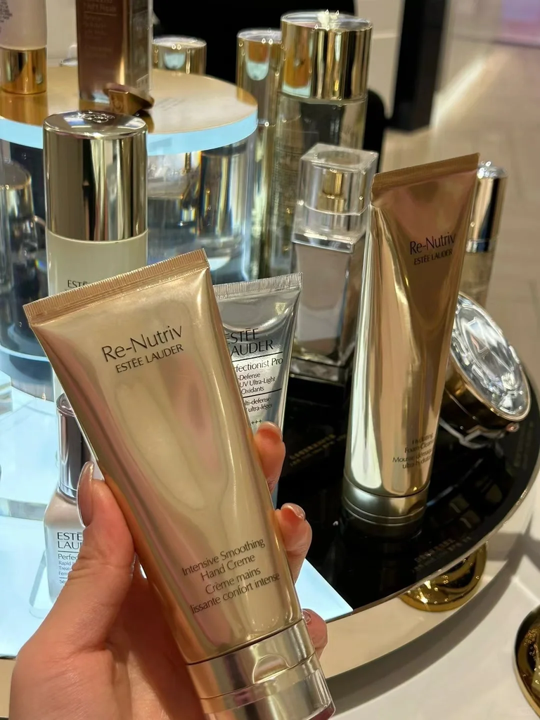 Kem Tay Estee Lauder Re-Nutriv Intensive Smoothing Hand Creme - Nobox Tách Set US