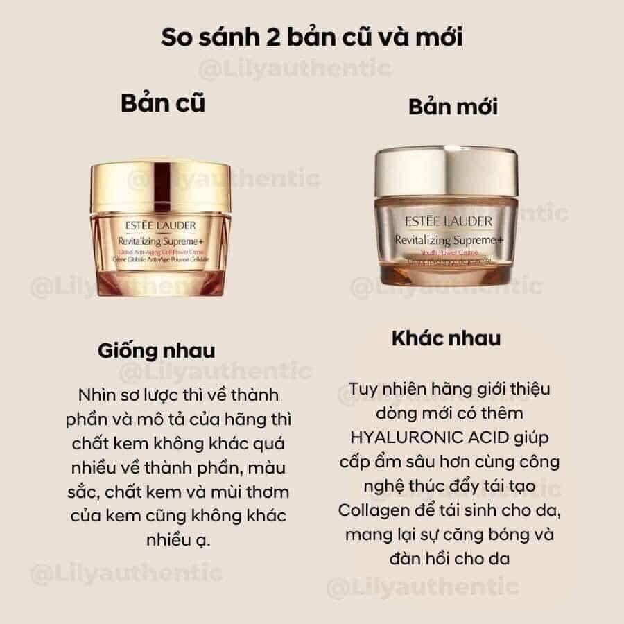 Kem Dưỡng Chống Lão Hóa Estee Lauder Revitalizing Supreme+ Youth Power Soft Creme - 15ml Fullbox - Công Ty