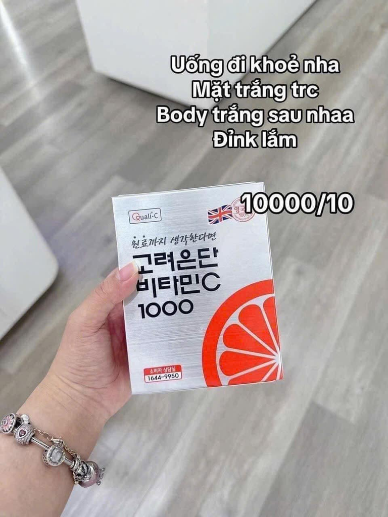 Viên Uống Làm Sáng, Chống Lão Hoá Da Korea Eundan Vitamin C1000 Easy + Vitamin D - 120 Viên