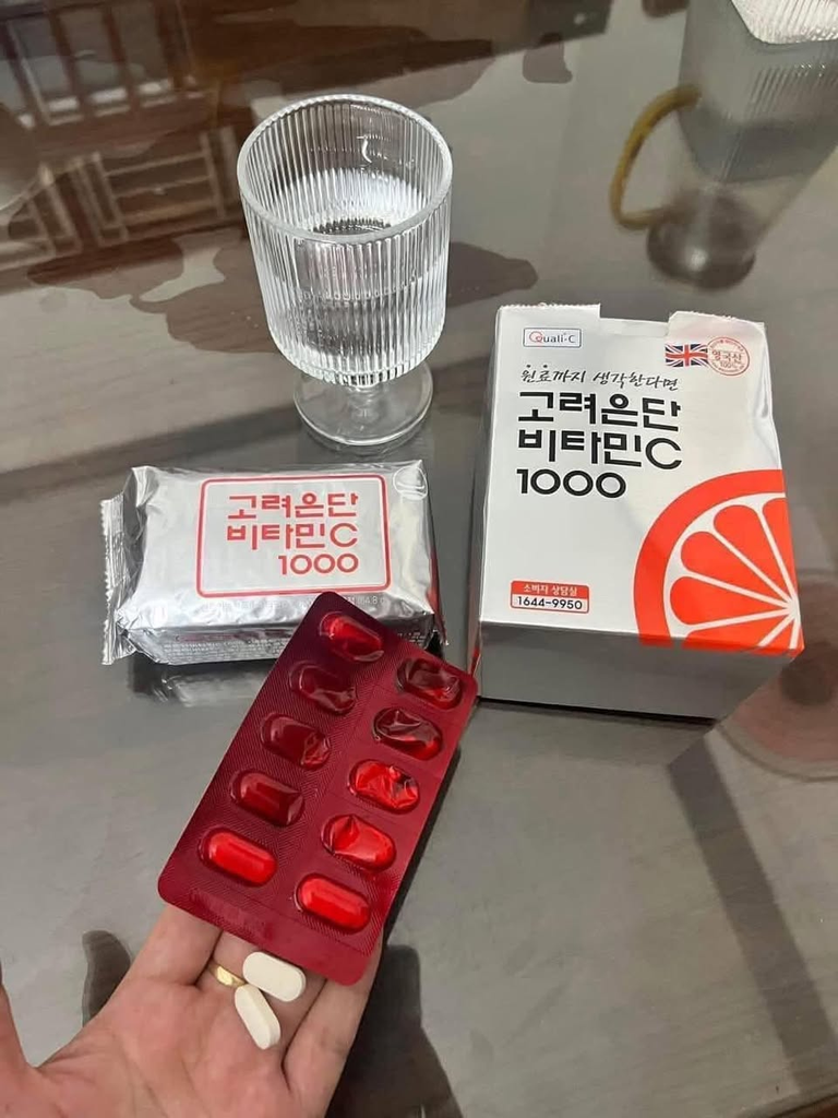 Viên Uống Làm Sáng, Chống Lão Hoá Da Korea Eundan Vitamin C1000 Easy + Vitamin D - 120 Viên