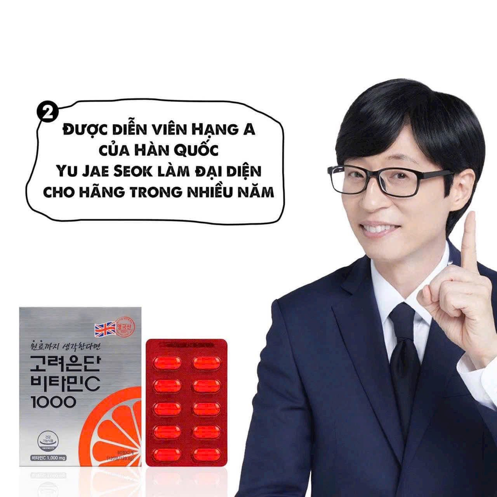 Viên Uống Làm Sáng, Chống Lão Hoá Da Korea Eundan Vitamin C1000 Easy + Vitamin D - 120 Viên