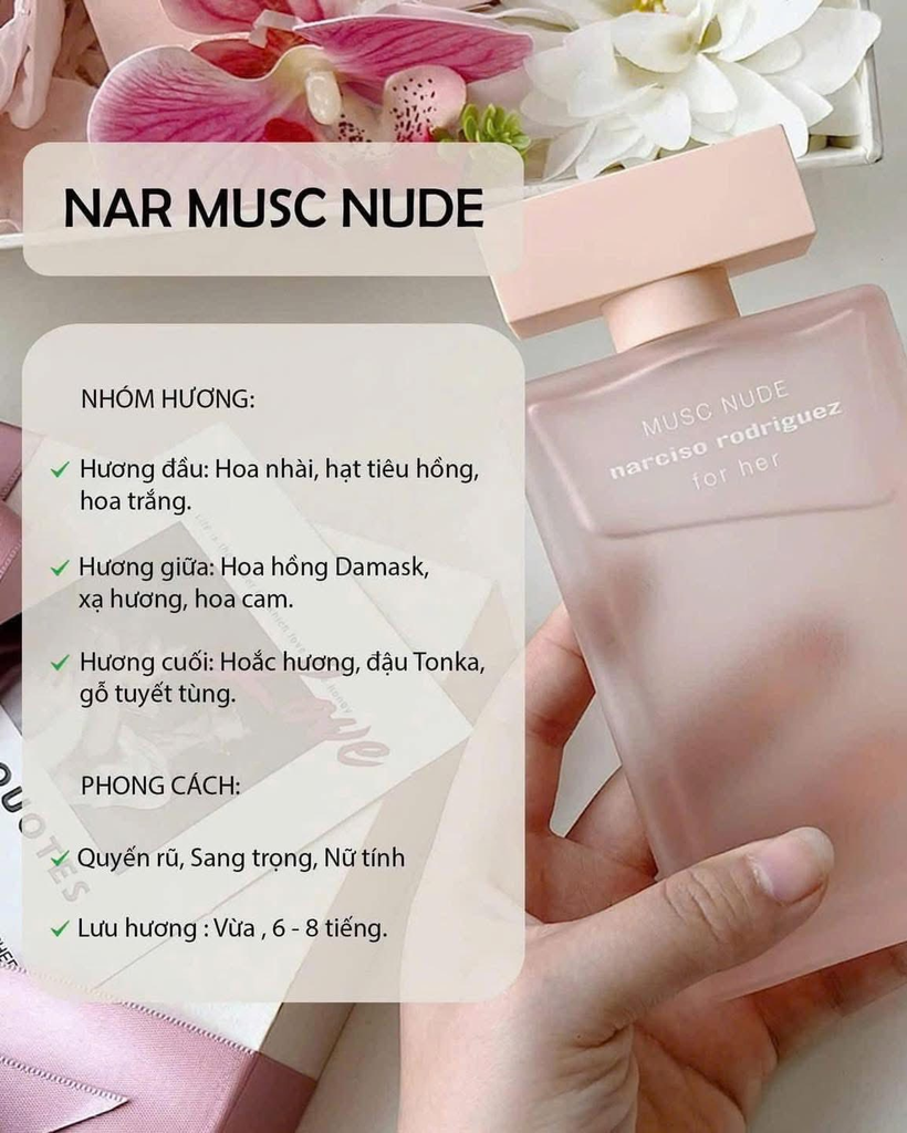 Nước Hoa Narciso Rodriguez For Her - 100ml Fullbox