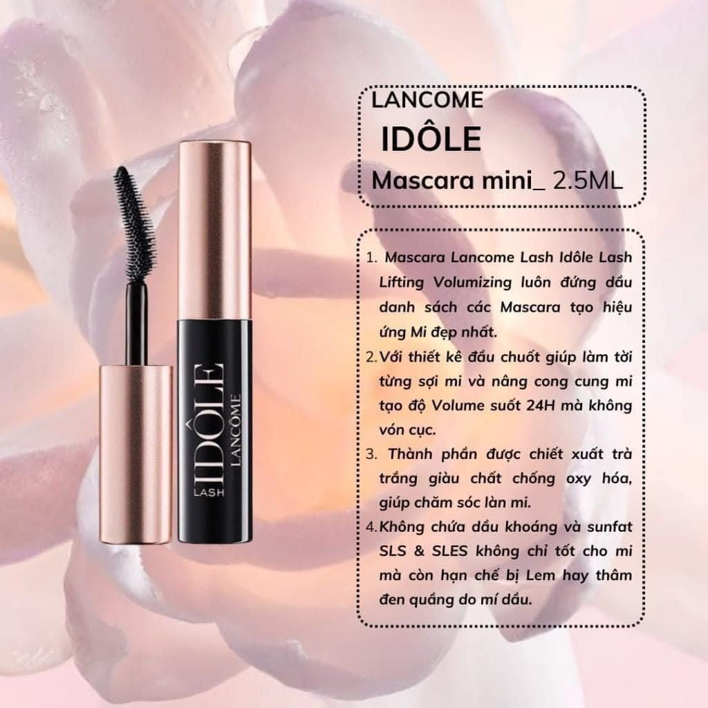 Mascara Lancome Lash Idôle Làm Dày Và Cong Mi - Tách Set US