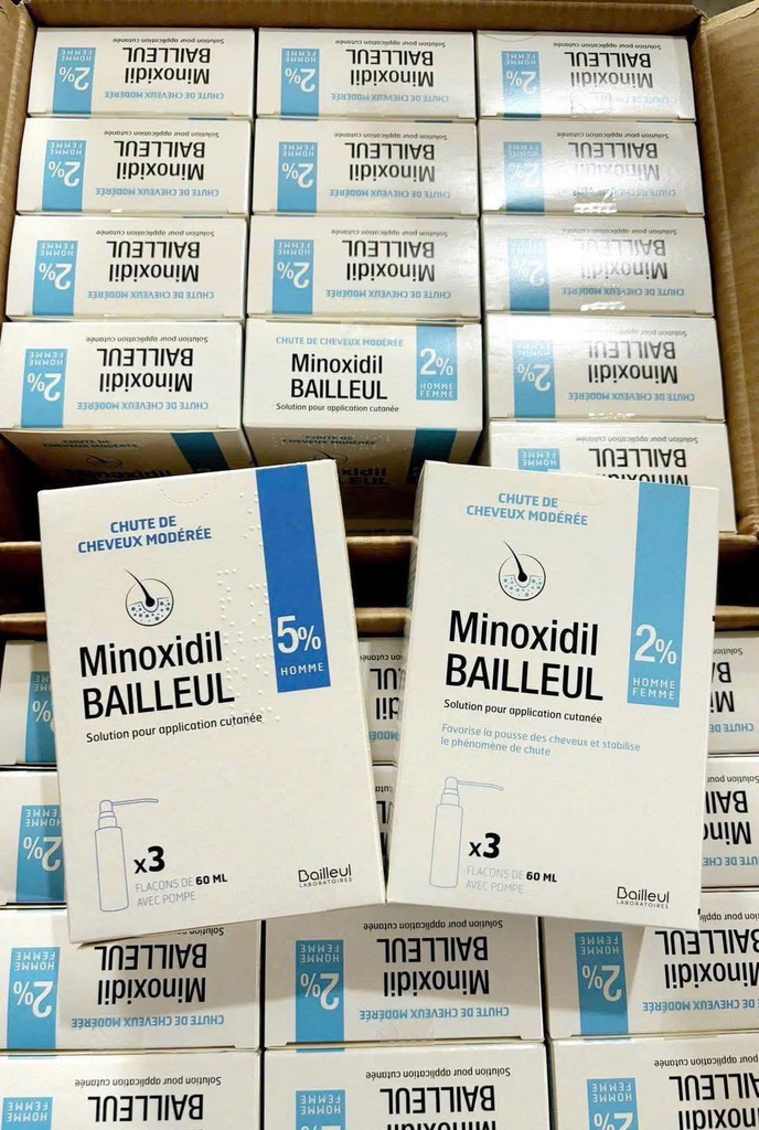 Xịt Mọc Tóc Minoxidil Bailleul Pháp - 60ml