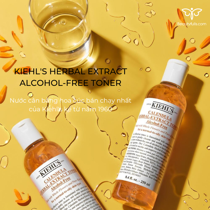 Toner Hoa Cúc Kiehl’s Calendula Herbal Extract Nobox