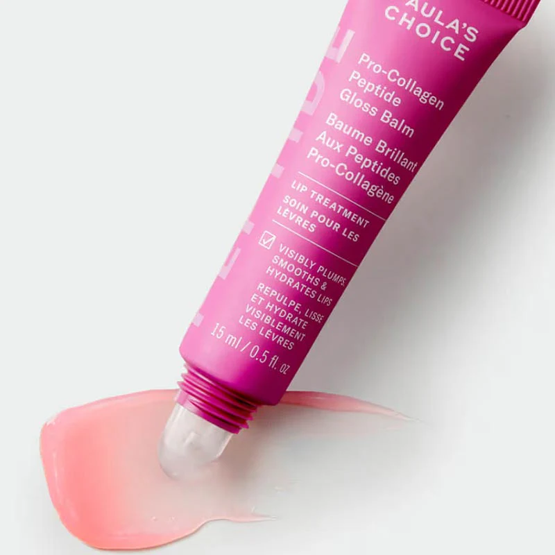 Son Dưỡng Paula's Choice Pro-Collagen Peptide Gloss Balm Nobox 15ml - Tách Set US (Random Màu)