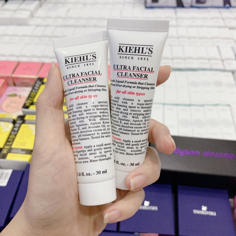 Sữa Rửa Mặt Kiehl's Ultra Facial Cleanser 30ml - Nobox Tách Set US