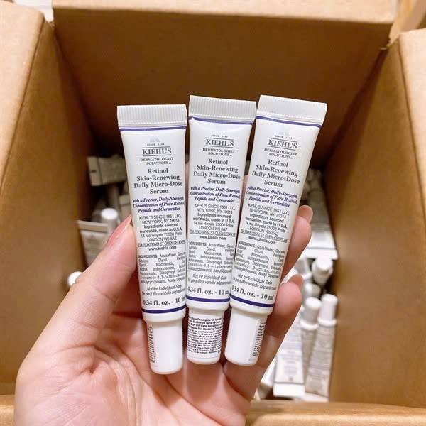 Tinh Chất Tái Tạo Da Kiehl’s Retinol Skin Renewing Daily Micro-Dose