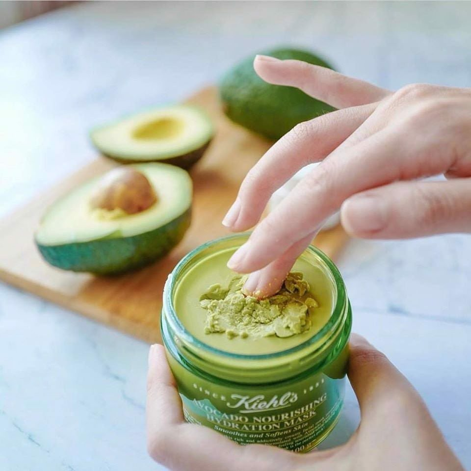 Mặt Nạ Bơ Dưỡng Ẩm kiehl's Avocado Nourishing Hydration Mask 5g - Nobox Tách Set US