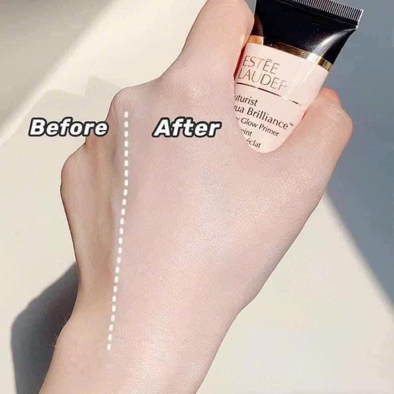 Kem Lót Chống Nắng Estee Lauder Futurist Aqua Brilliance Watery Glow 15ml - Nobox Tách Set US