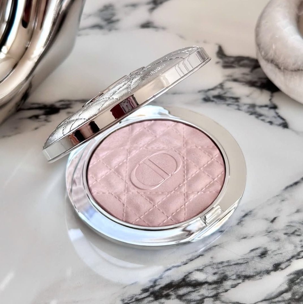 Phấn Bắt Sáng Và Tạo Khối Highlighter Dior Forever Glow Luminizer Tone 03 Pink Halo - 6g Fullbox Hàng US