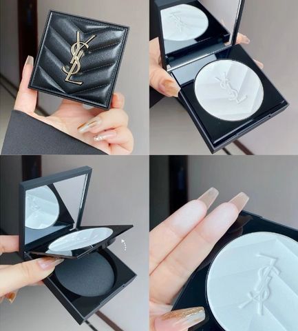 Phấn Phủ Nén YSL All Hours Hyper Finish Powder - Tone Translucent (Không Màu) - 7.5g Fullbox
