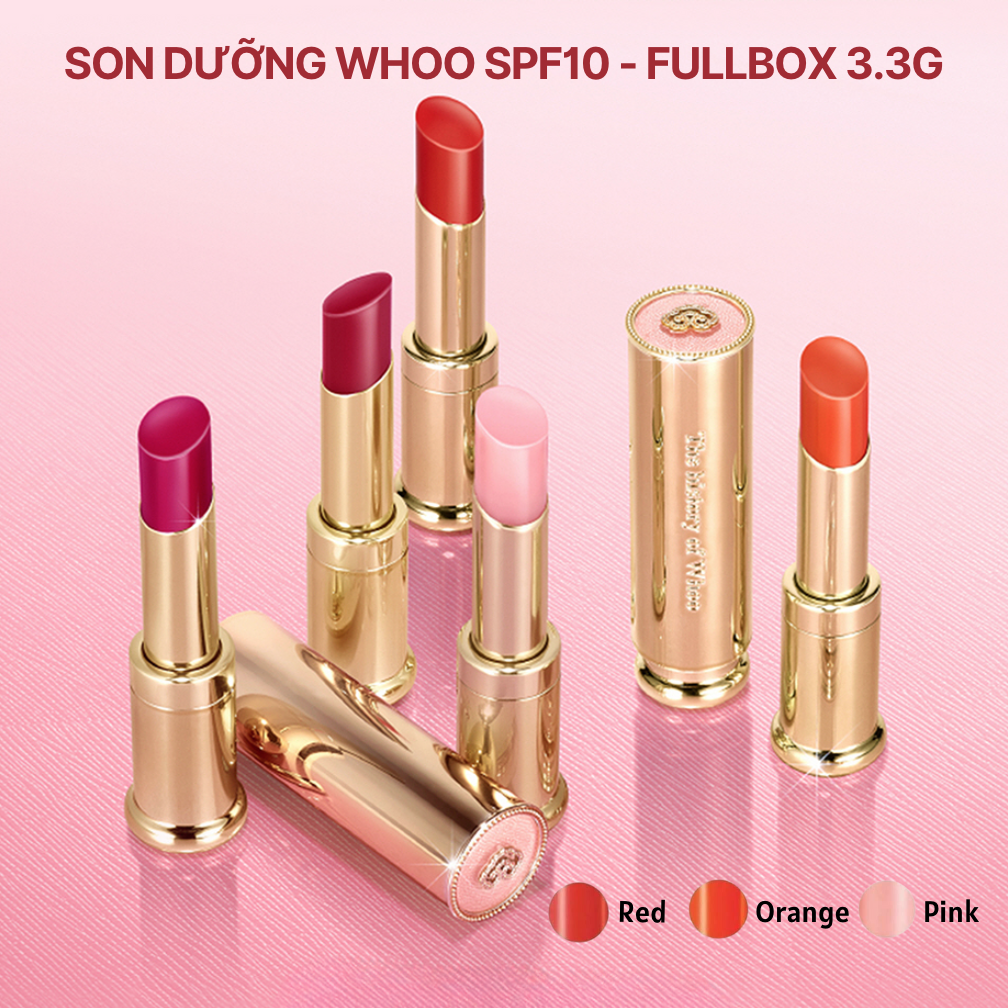 Son Dưỡng Whoo Gongjinhyang Mi Essential Lip Balm 3.3g