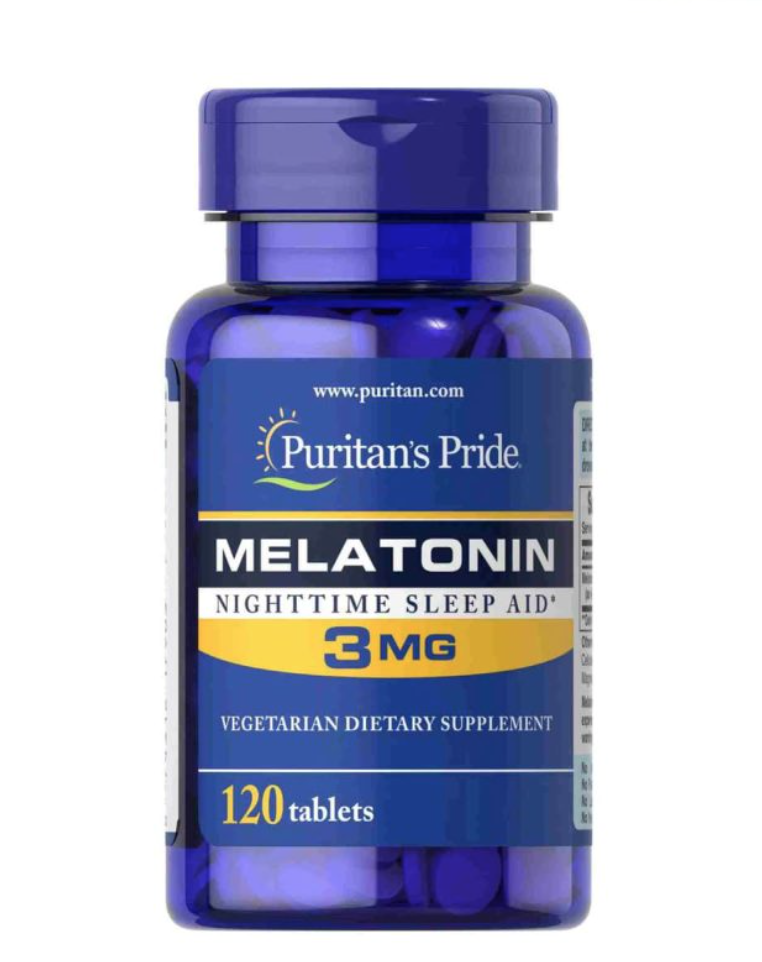 Viên uống giúp ngủ ngon Puritan’s Pride Melatonin