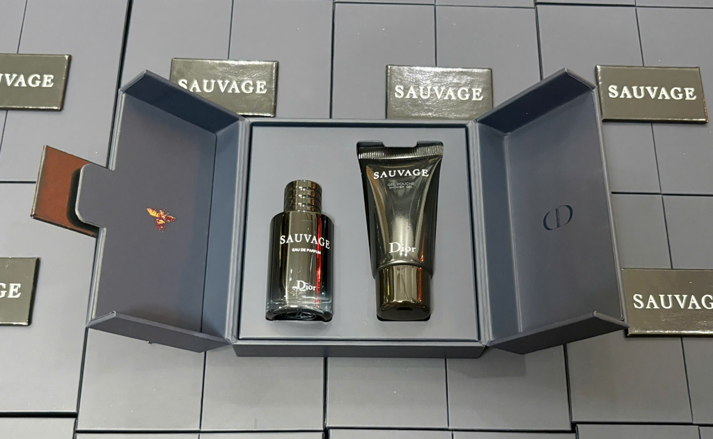 Set 2 Món Nước Hoa Nam Dior Sauvage Cao Cấp Hàng Công Ty