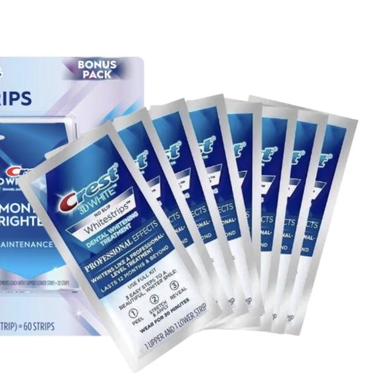 Set Dán Trắng Răng 3D Whitestrips Professional Effects + Bonus Monthly Express