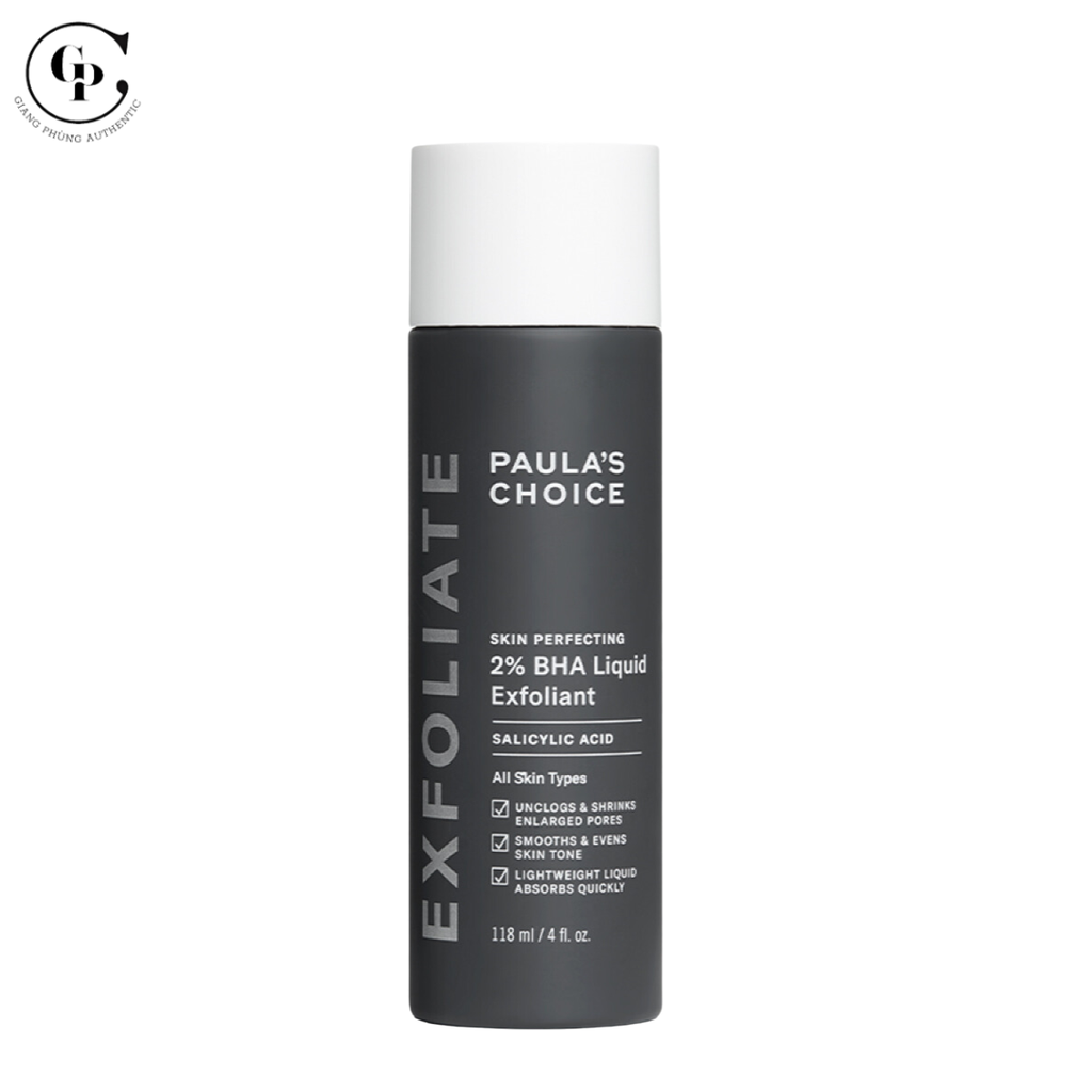 Tẩy Tế Bào Chết Hóa Học Paula’s Choice Skin Perfecting 2% BHA Liquid