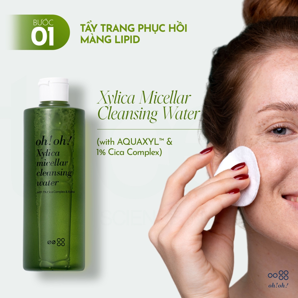 Sữa Rửa Mặt Detox Ngăn Ngừa Lão Hóa Oh!Oh! Microx Cleanser (with Peptide Complex) 150g - Fullbox Hàng Công Ty
