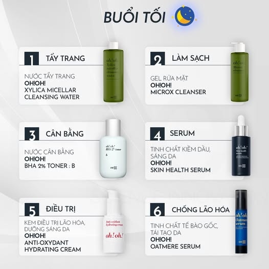Sữa Rửa Mặt Detox Ngăn Ngừa Lão Hóa Oh!Oh! Microx Cleanser (with Peptide Complex) 150g - Fullbox Hàng Công Ty