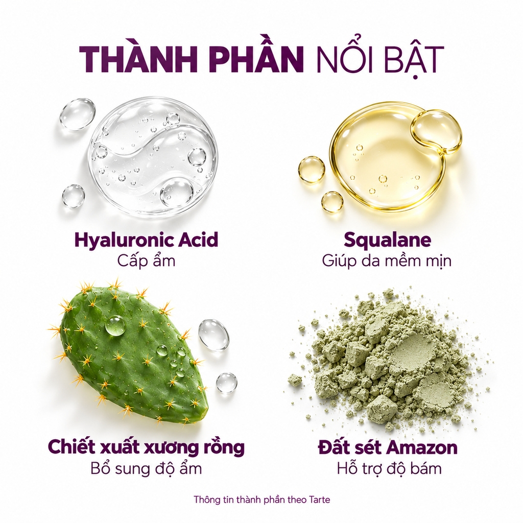 Kem Che Khuyết Điểm Tarte Shape Tape Hydrating Color Corrector Green 6ml - Fullbox Hàng US