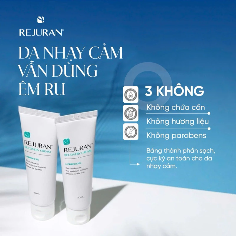 Kem Dưỡng Rejuran Recovery Cream (0.3% c-PDRN) Fullbox 50ml Hàng Công Ty