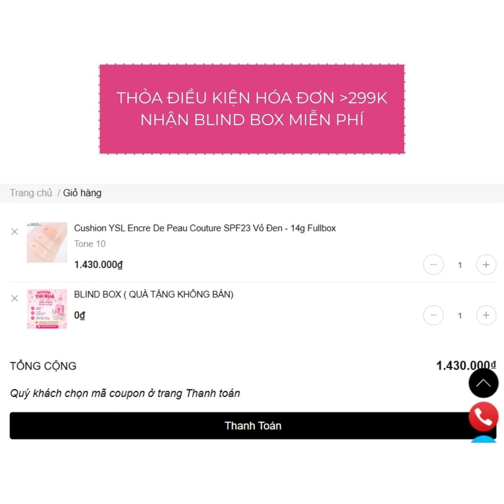 BLIND BOX ( QUÀ TẶNG KHÔNG BÁN)