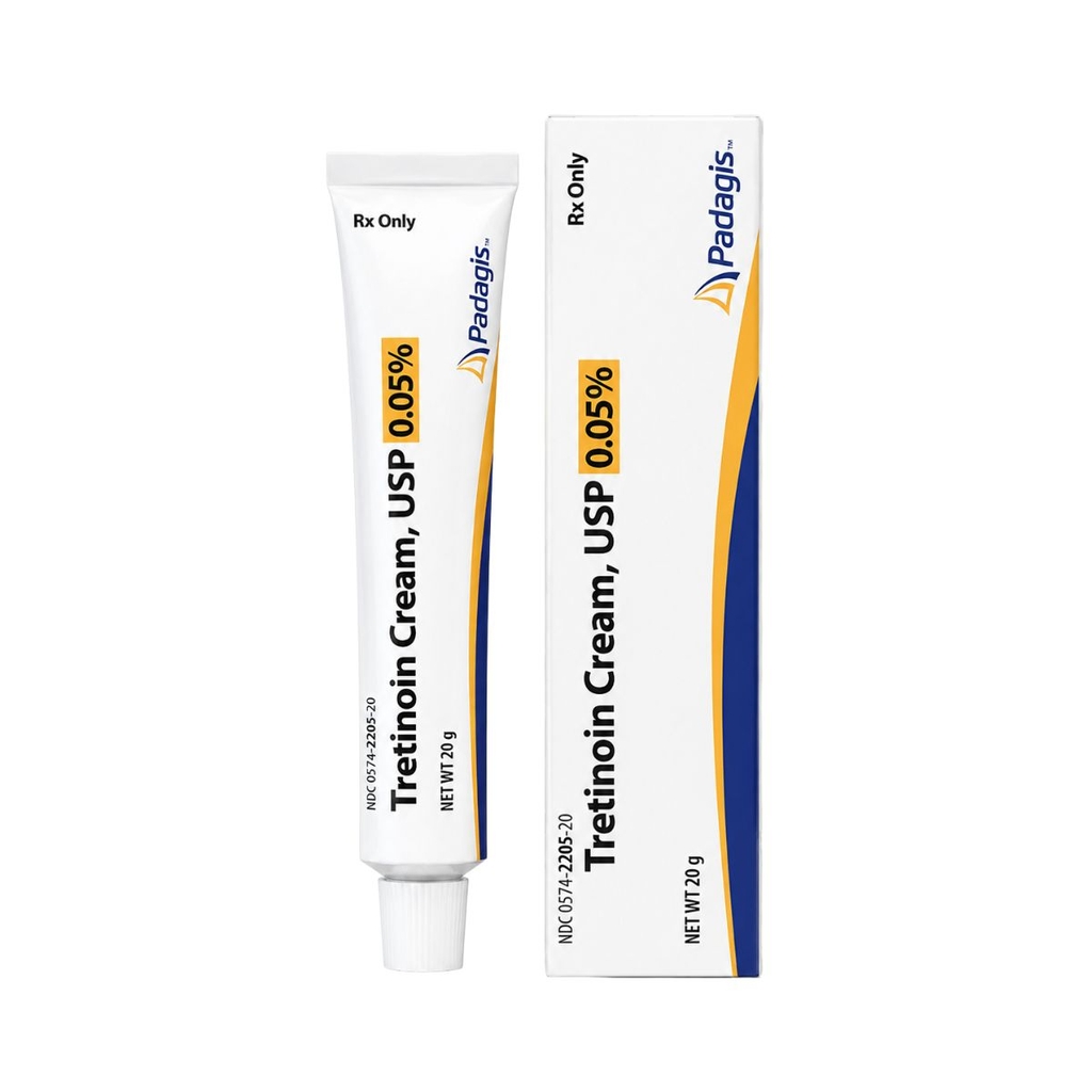 Kem Đặc Trị Mụn & Tái Tạo Da Tretinoin Padagis Cream USP - 20g - Fullbox