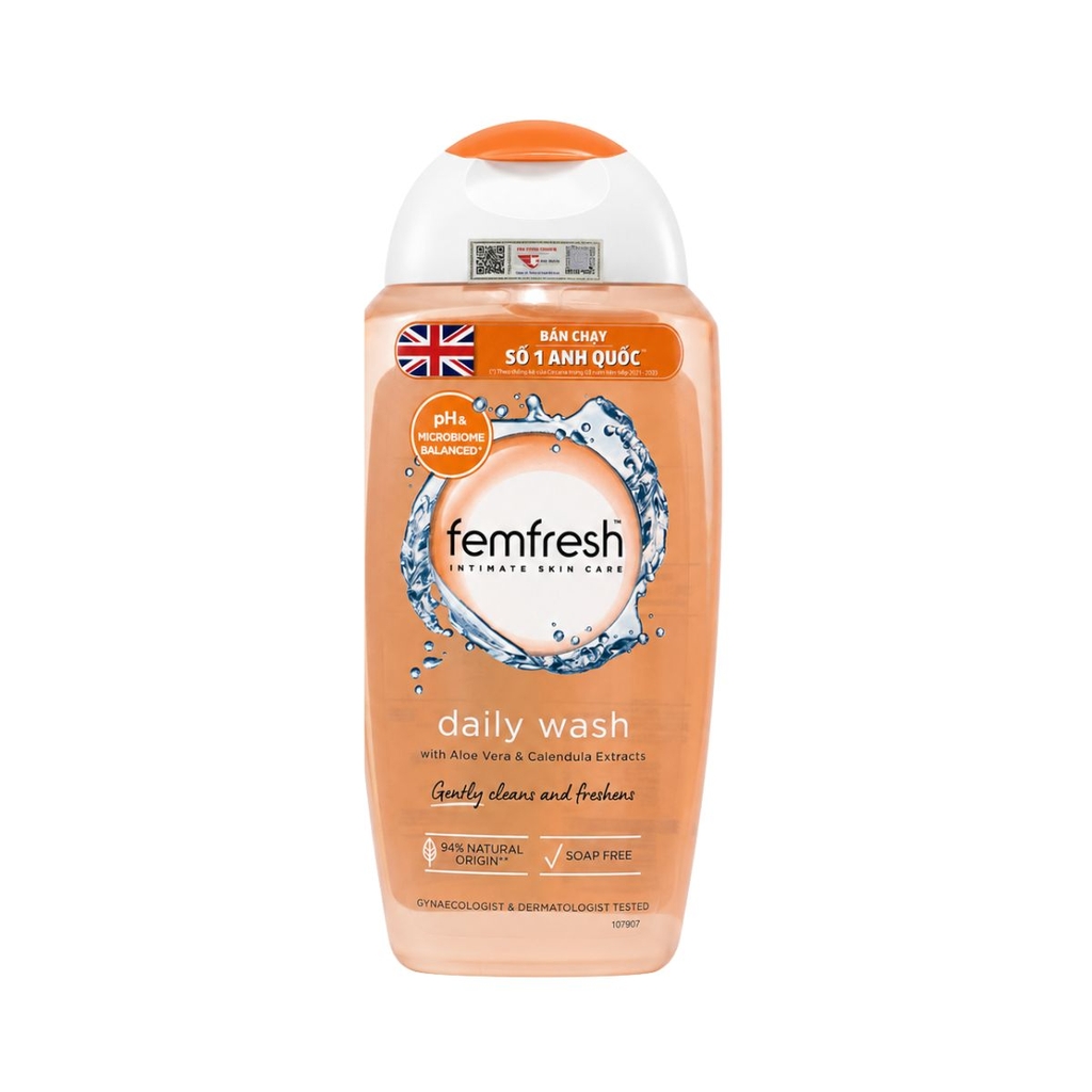 Dung Dịch Vệ Sinh Phụ Nữ Femfresh 250ml Hàng Công Ty