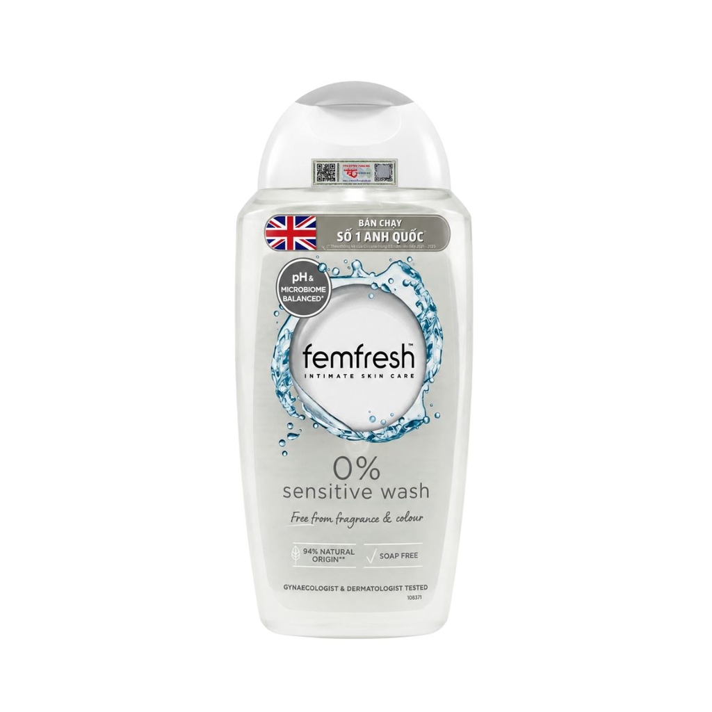 Dung Dịch Vệ Sinh Phụ Nữ Femfresh 250ml Hàng Công Ty