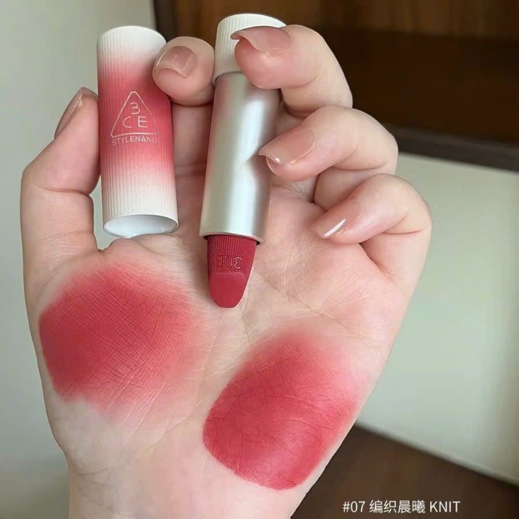 Son Thỏi Lì Mini 3CE Cashmere Hug Lipstick 07 Knit - Minisize 1.5g -  Hàng Công Ty