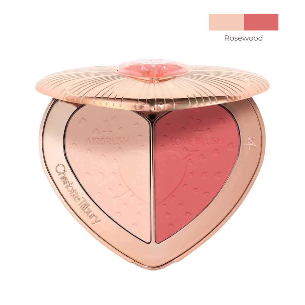 Phấn Má Hồng Charlotte Tilbury Pillow Talk Beauty Soulmates Palette Tone Flawless 10g Fullbox Hàng US