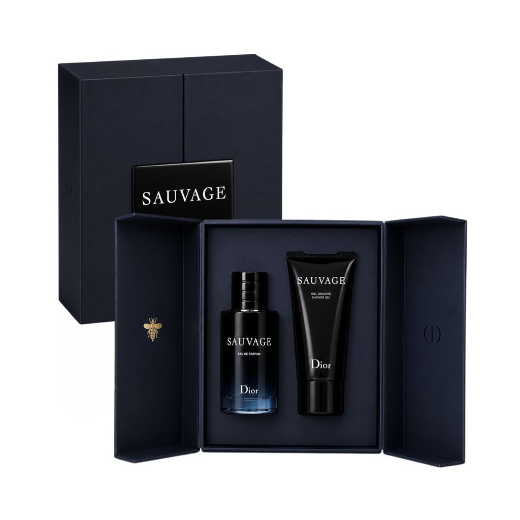 Set 2 Món Nước Hoa Nam Dior Sauvage Cao Cấp Hàng Công Ty
