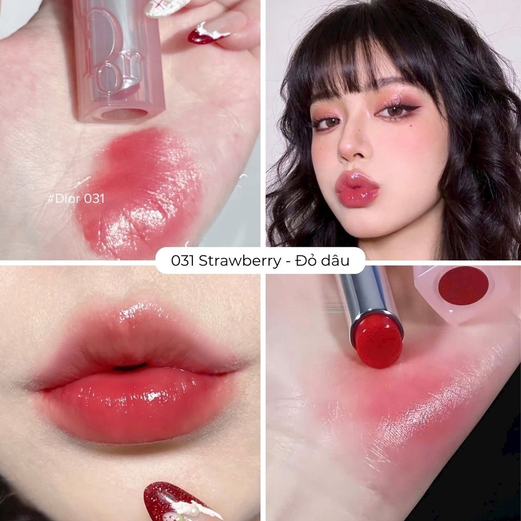 Son Dưỡng Dior Addict Lip Glow Balm 3.2g - Fullbox Hàng US