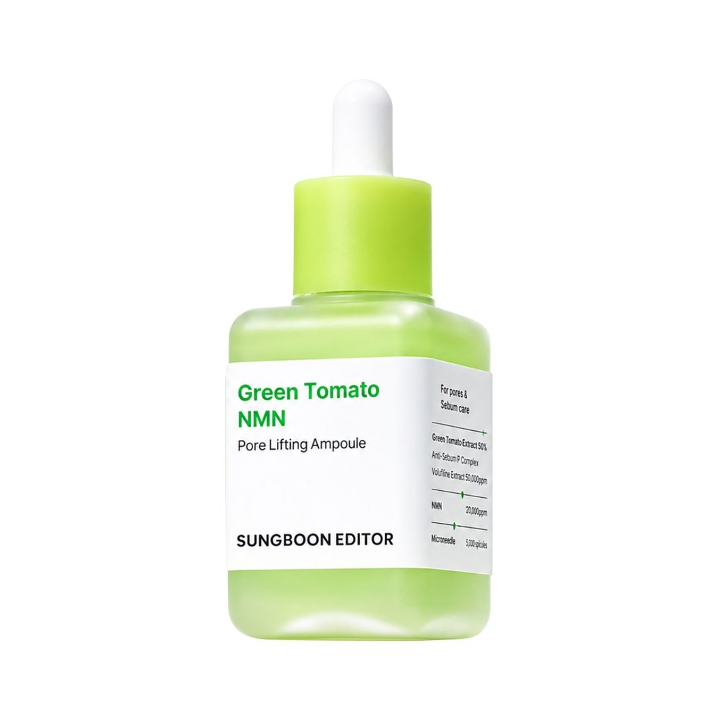 Serum Cà Chua Xanh Thu Nhỏ Lỗ Chân Lông Và Sáng Da Sungboon Green Tomato - Tách Set Nobox