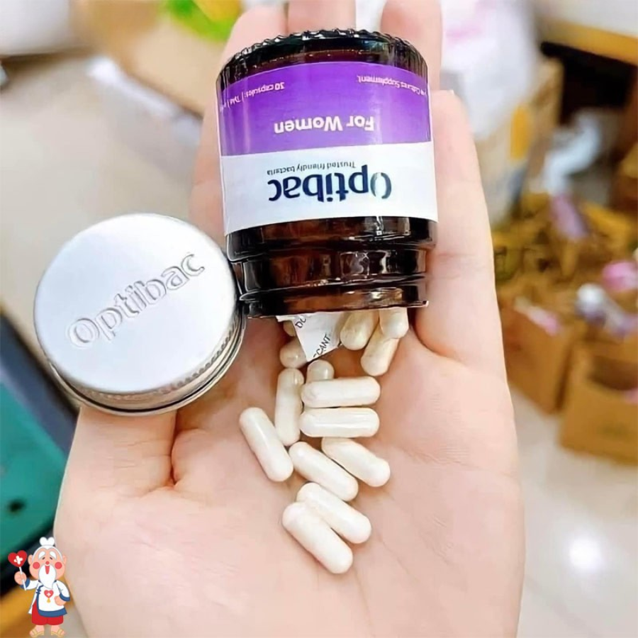 Viên Uống Optibac For Women Food Supplement 30v - Fullbox Công Ty