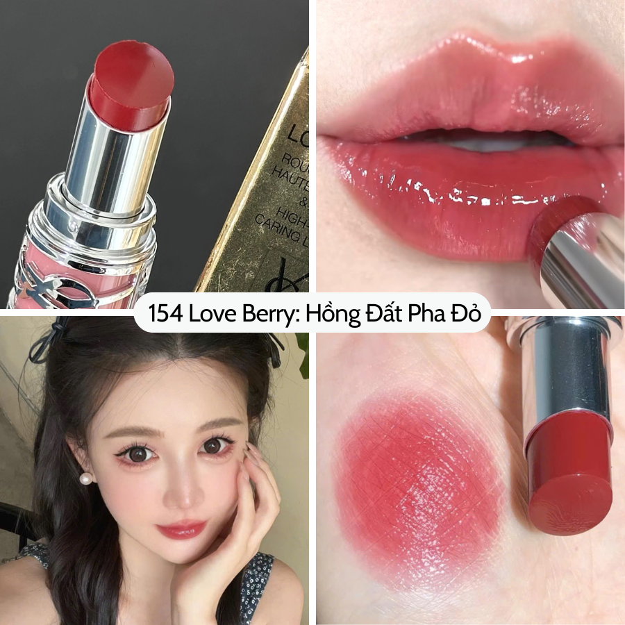 Son Dưỡng YSL Love Shine High-Shine Caring - Fullsize 3.2g - Fullbox Hàng Duty