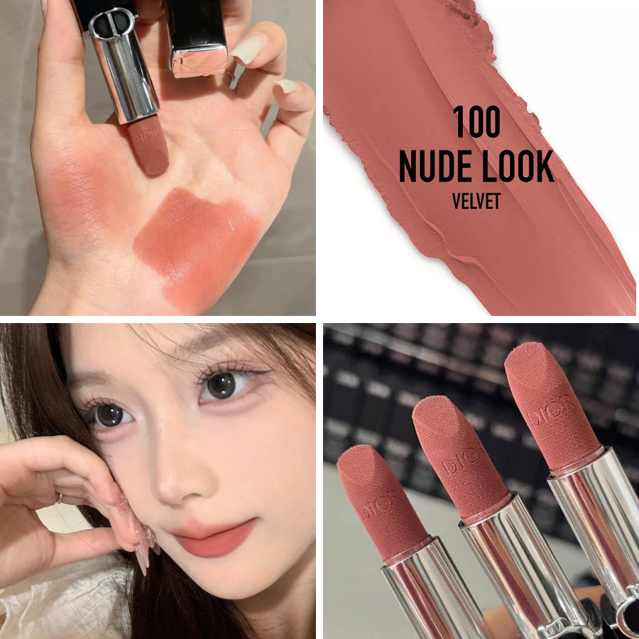 Set 4 Món Trang Điểm Môi Dior Couture Lip Essentials Limited Edition - Fullsize