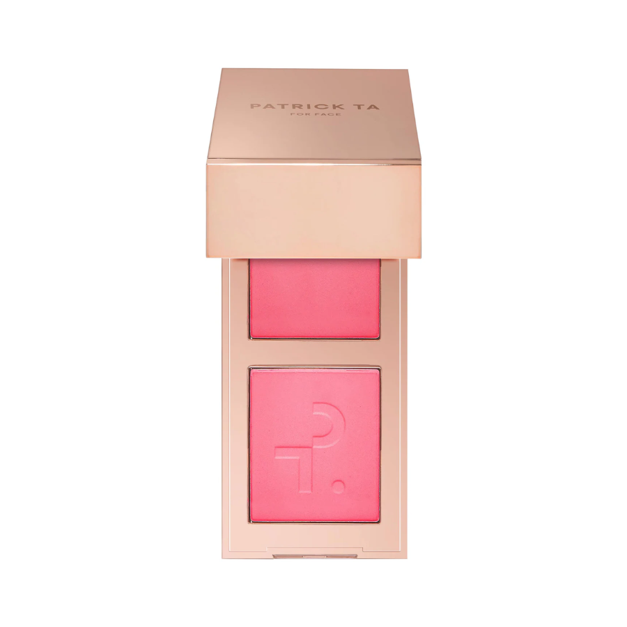 Má Hồng PaTrick Ta Double-Take Cream And Powder Blush Duo - Fulbox Hàng US